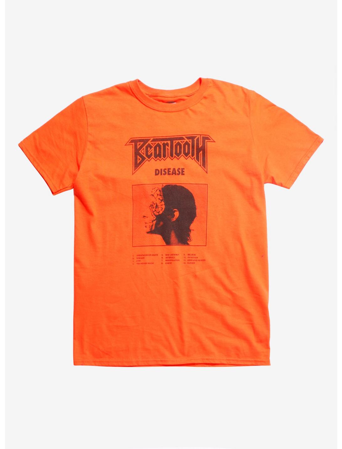 Beartooth Disease T-Shirt, YELLOW, hi-res
