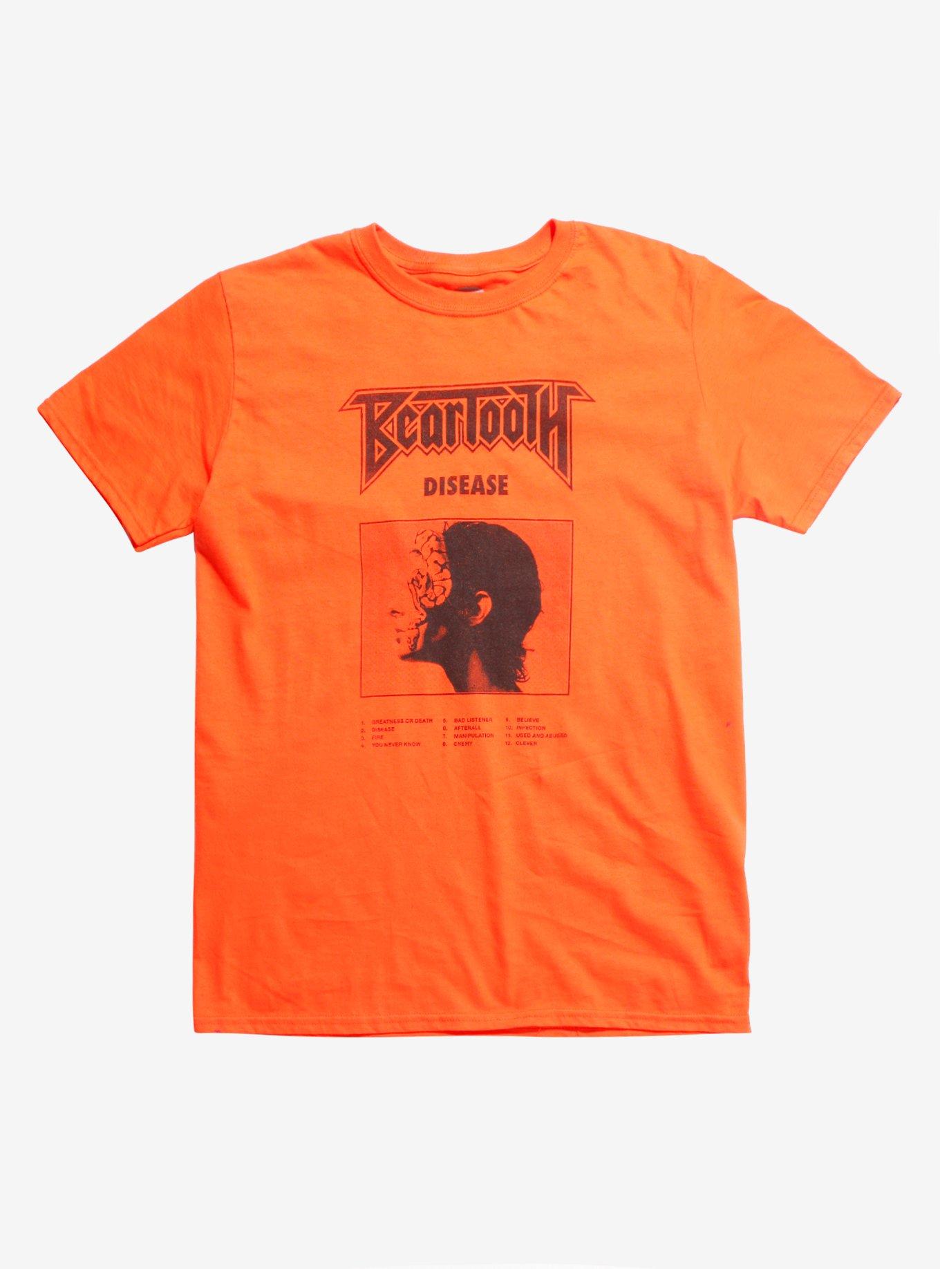 Beartooth Disease T-Shirt, YELLOW, hi-res