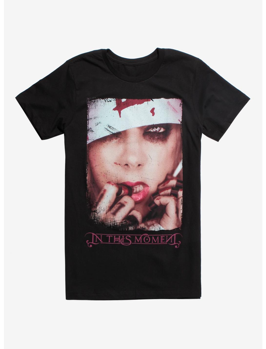 In This Moment Bandage T-Shirt, BLACK, hi-res