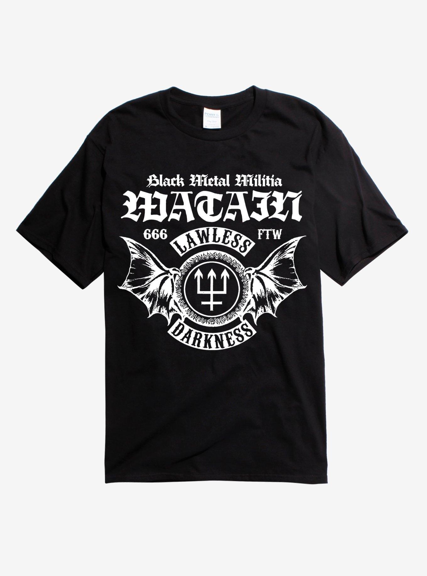 Watain Lawless Darkness T-Shirt, BLACK, hi-res