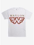 Waylon Jennings Flying T-Shirt, WHITE, hi-res
