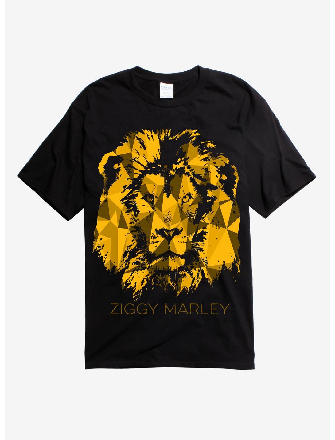 Ziggy Marley Lion T-Shirt, BLACK, hi-res