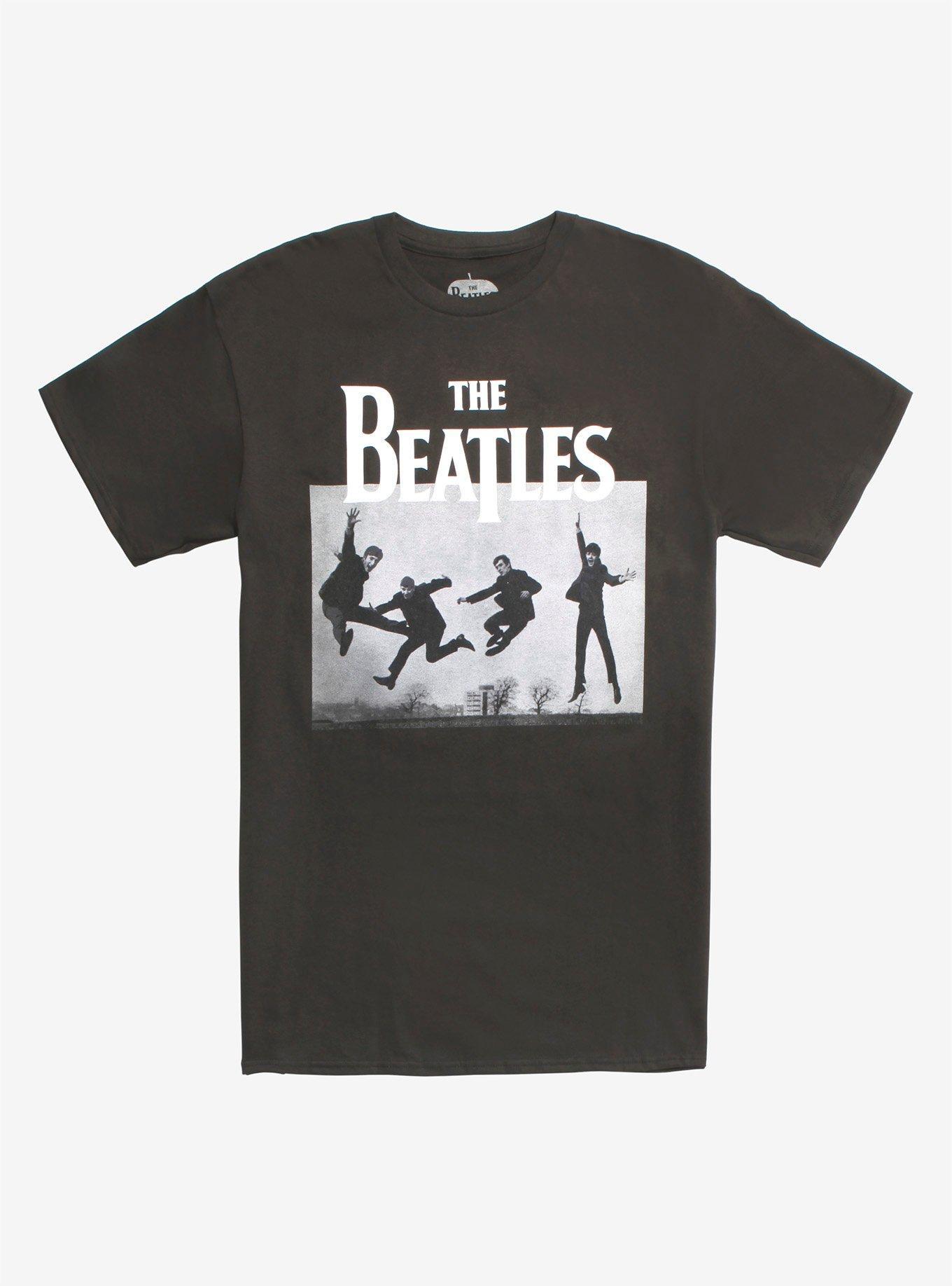 The Beatles Jump Photo T-Shirt, BLACK, hi-res
