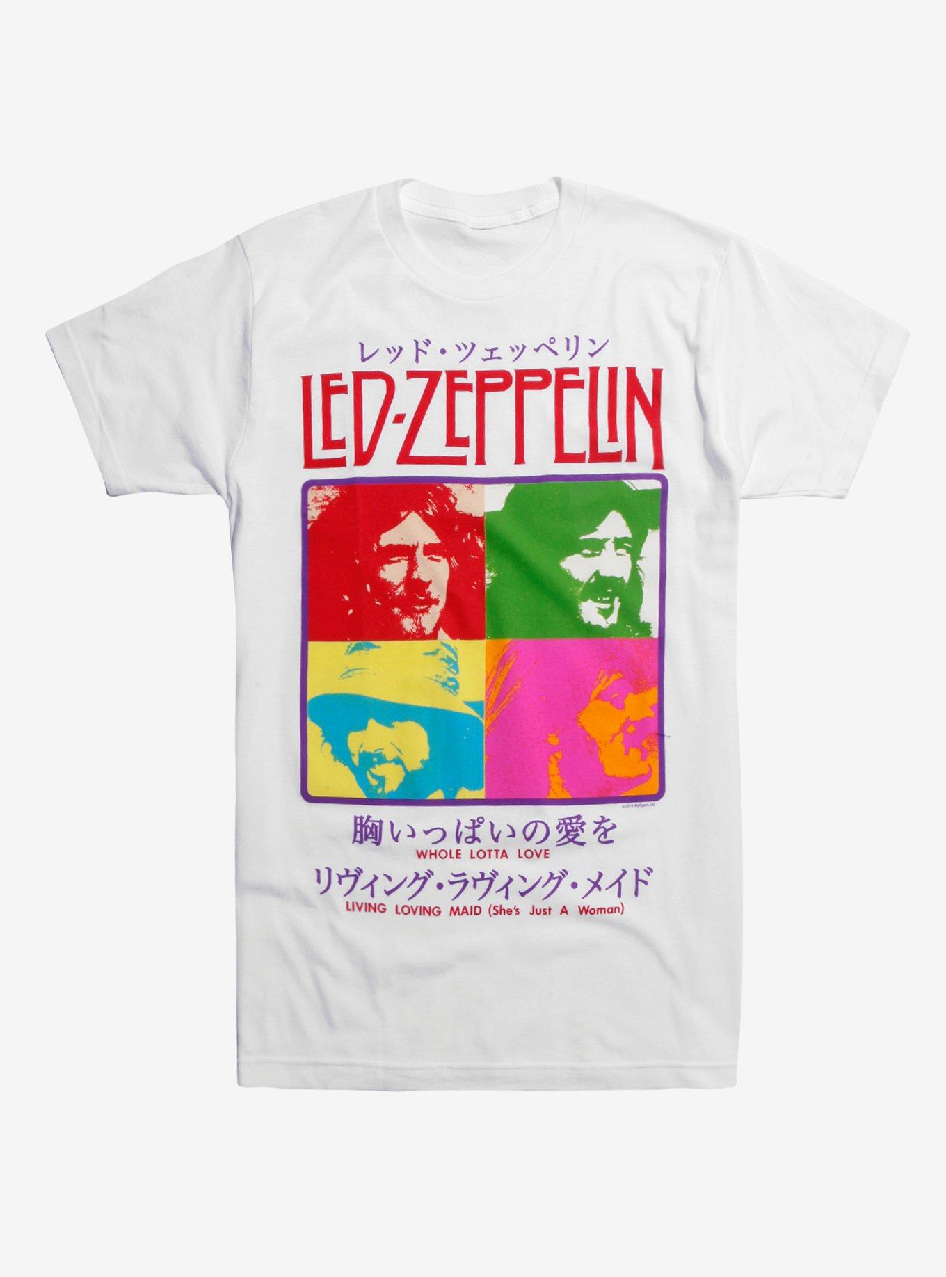 Hot topic led store zeppelin