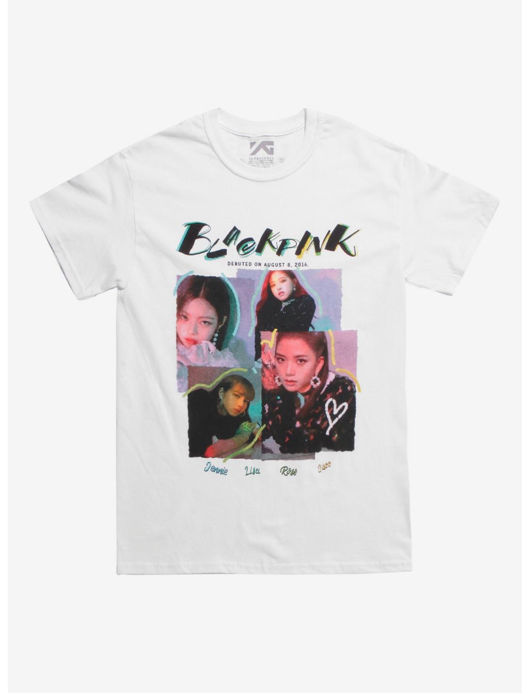 BLACKPINK 90s Photo T-Shirt, WHITE, hi-res