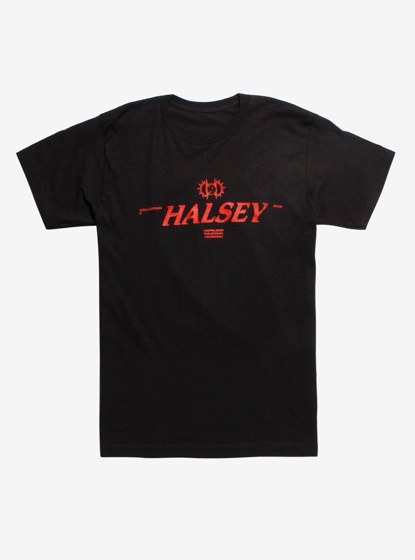 Halsey Hopeless Sunset T-Shirt, BLACK, hi-res