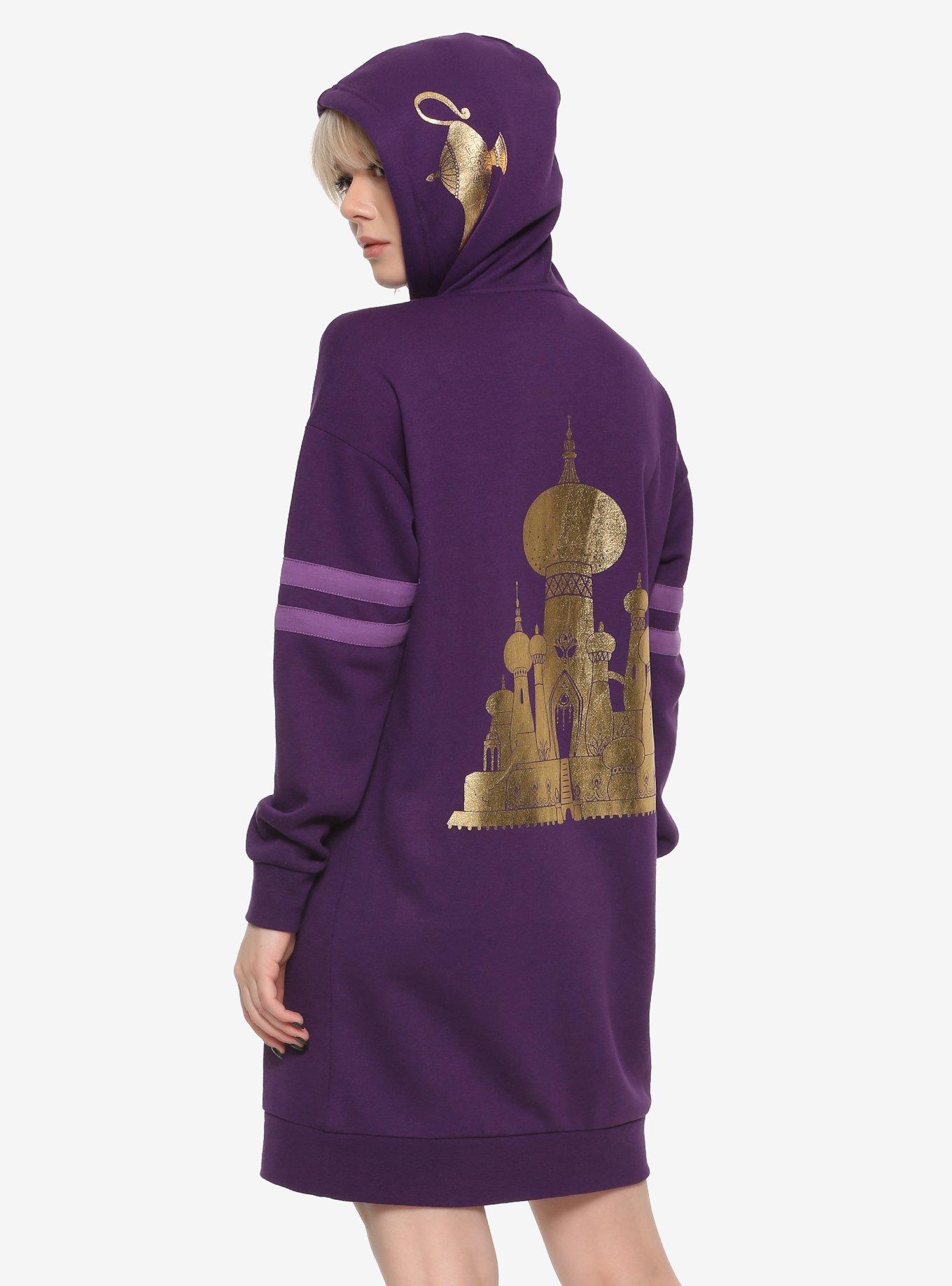 Her Universe Disney Aladdin Palace Hoodie Dress, PURPLE, hi-res