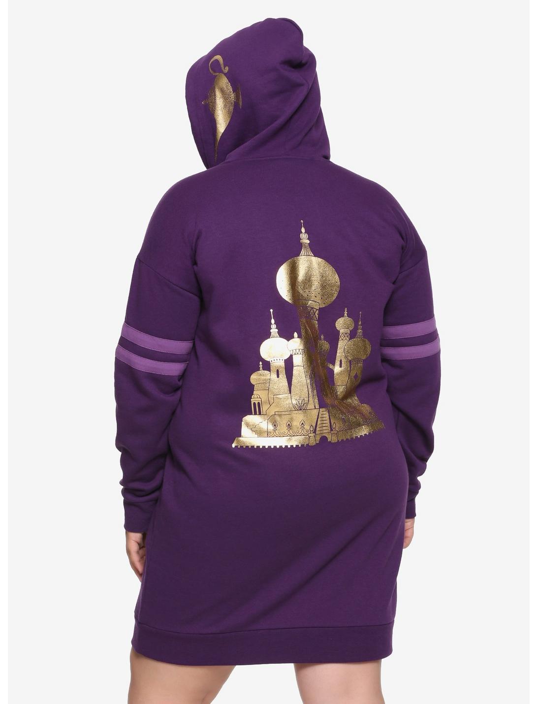 Her Universe Disney Aladdin Palace Hoodie Dress Plus Size, PURPLE, hi-res