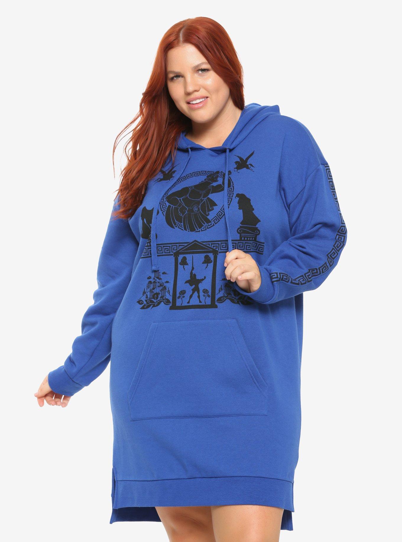 Disney Hercules Pottery Hoodie Dress Plus Size