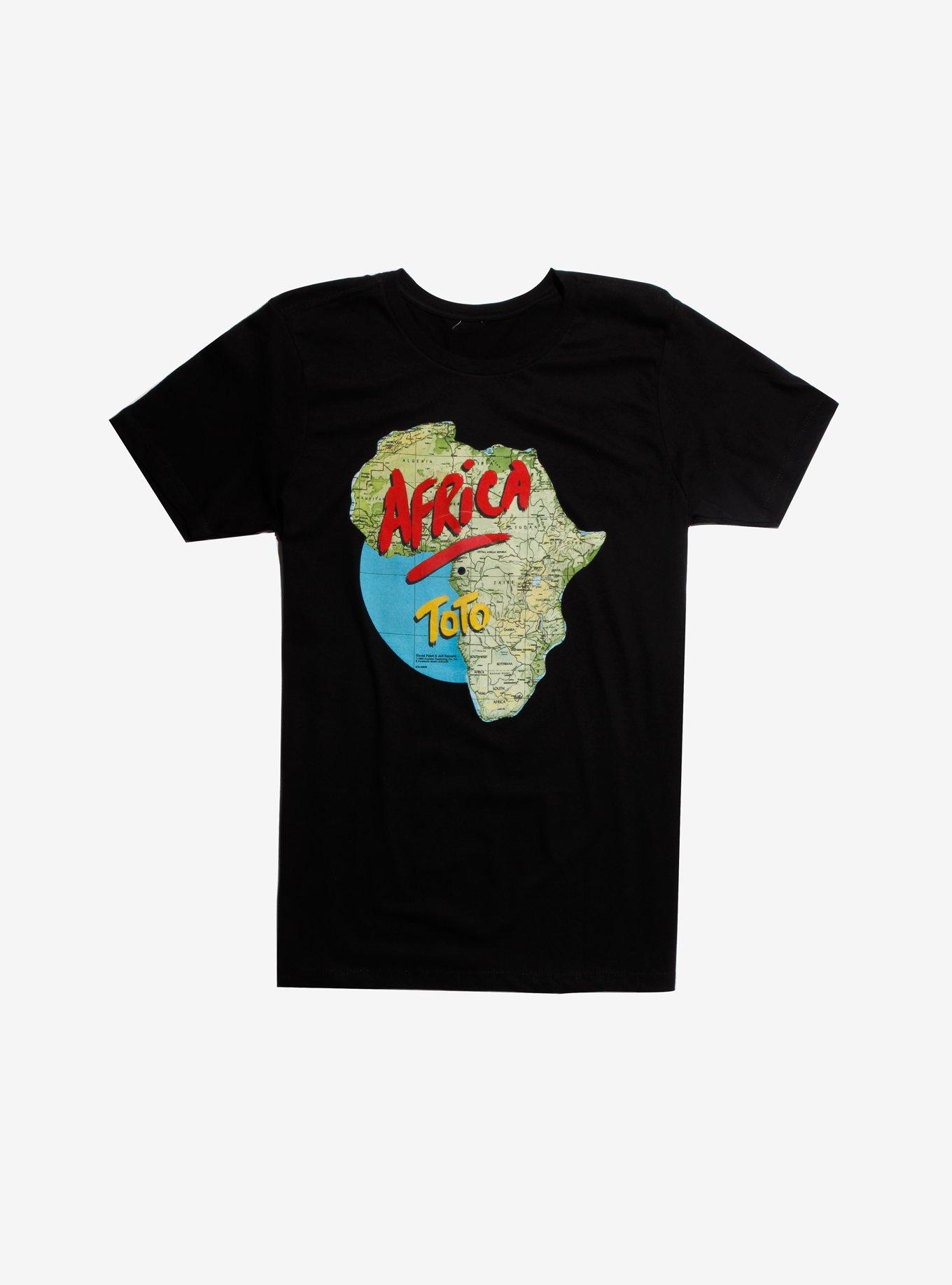 Toto Africa Vinyl T-Shirt, BLACK, hi-res