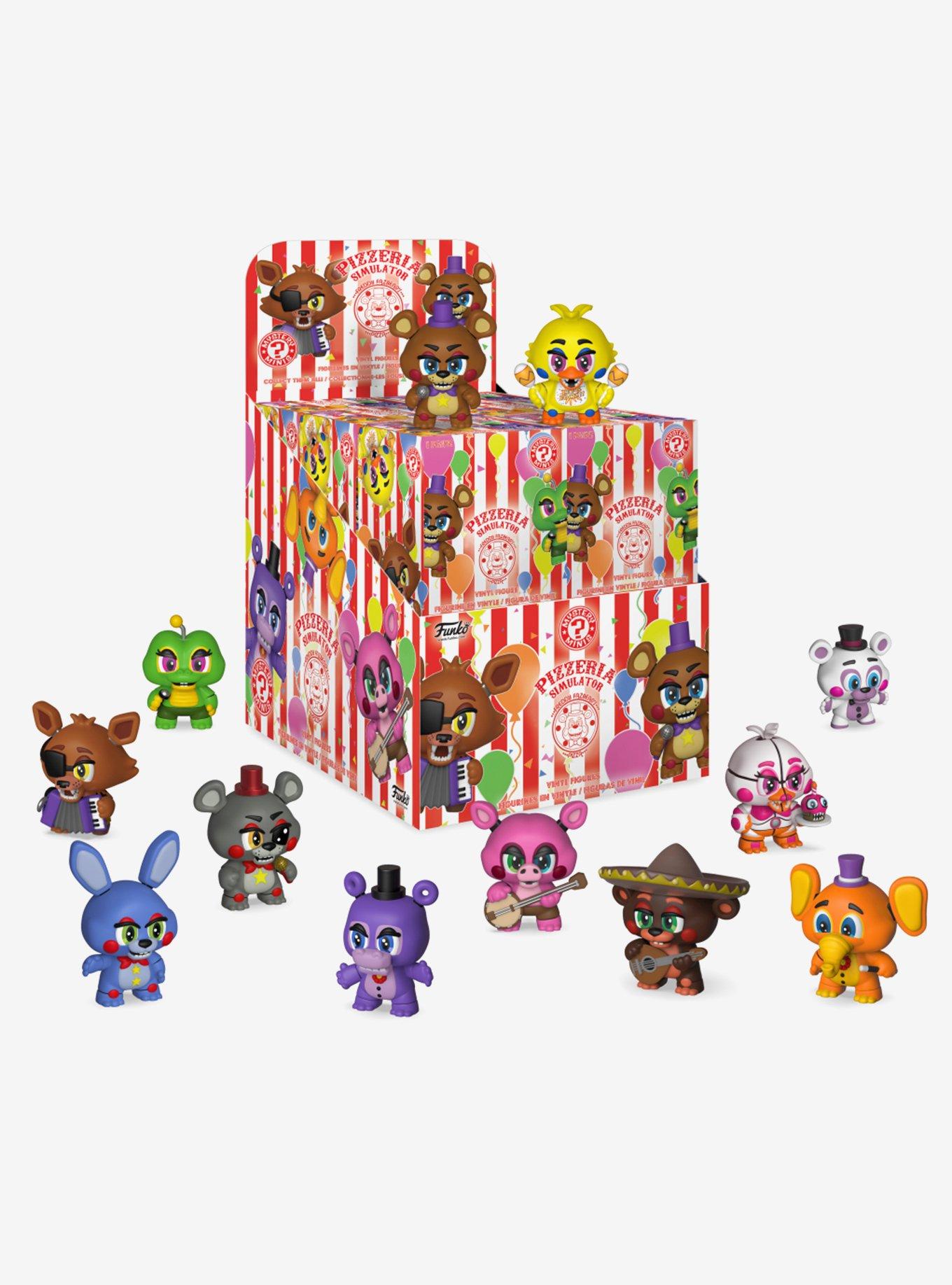 Fnaf pizzeria simulator store plushies hot topic