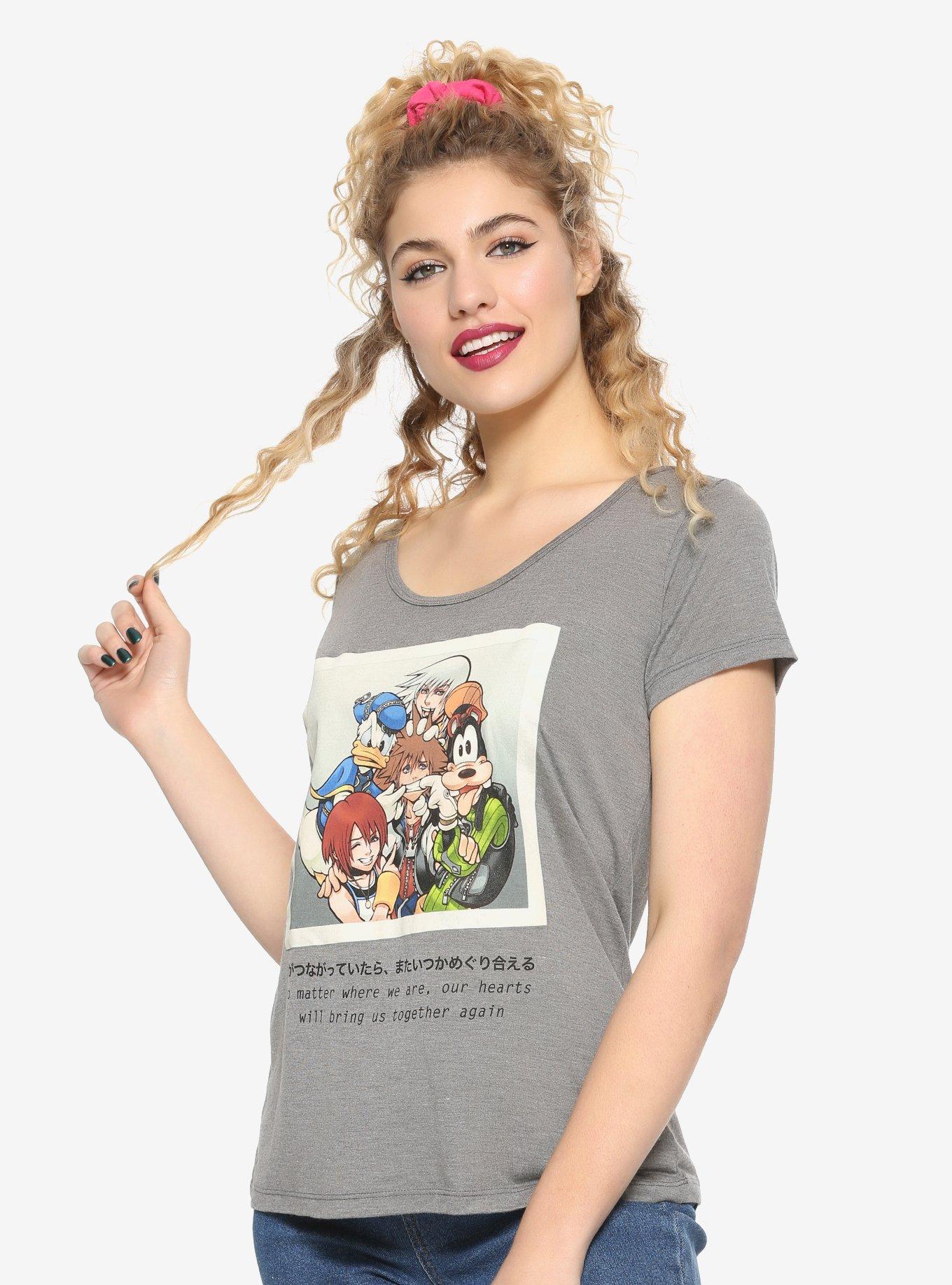 Disney Kingdom Hearts Group Polaroid Girls T-Shirt, MULTI, hi-res