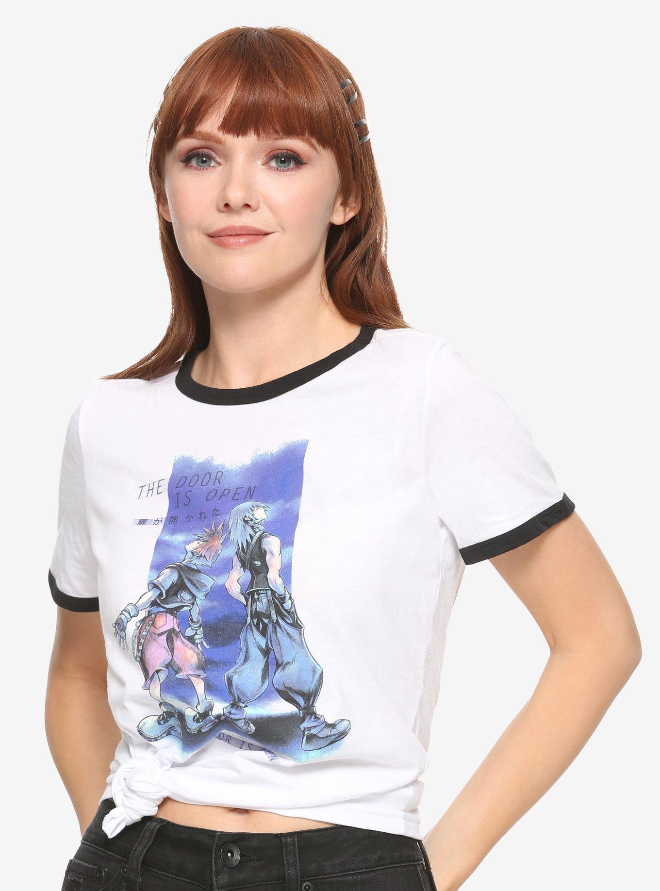 Kingdom Hearts Riku & Sora The Door Is Open Girls T-Shirt, MULTI, hi-res