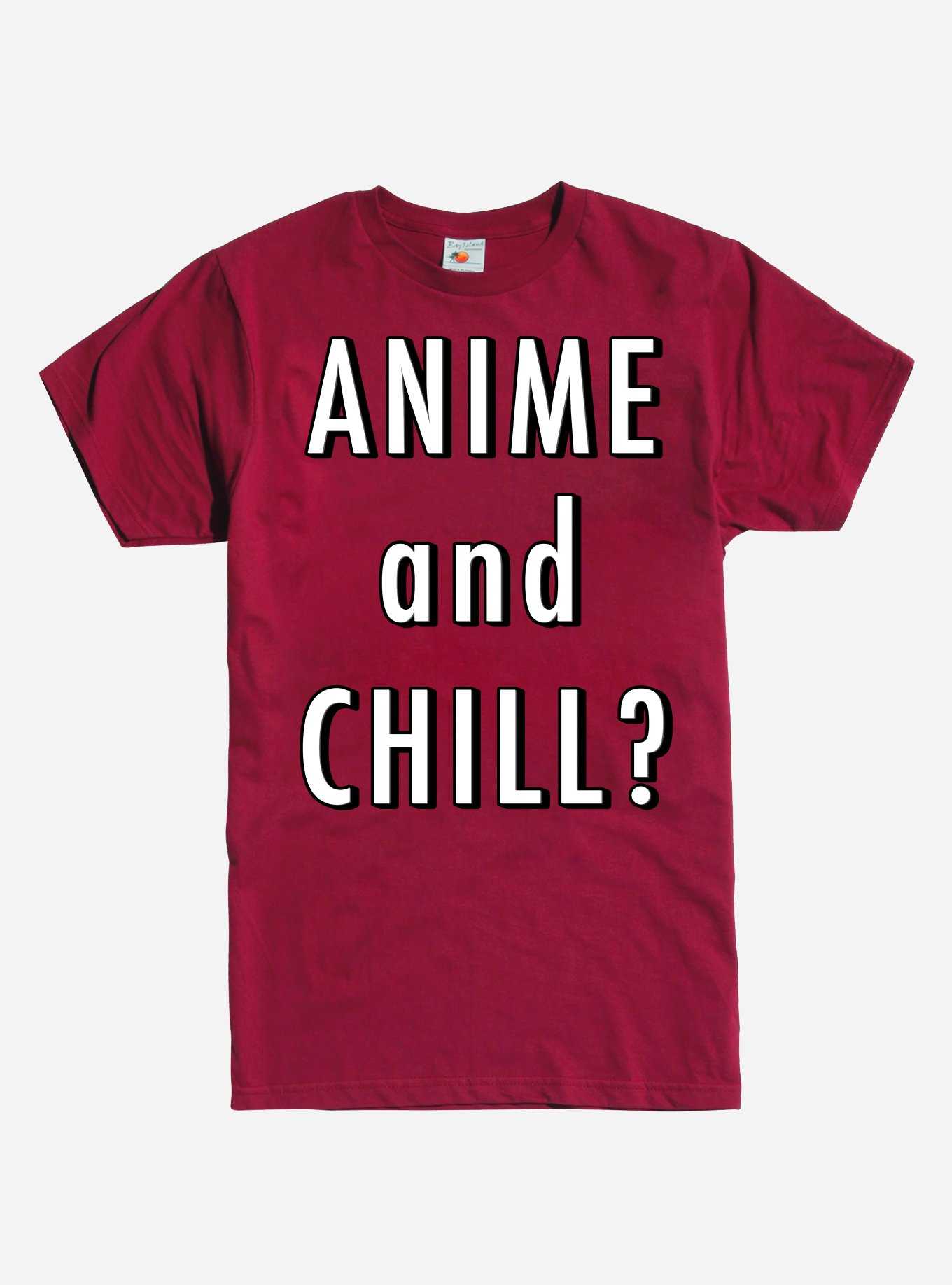 Anime And Chill T-Shirt, , hi-res