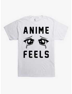 Anime Feels Sad Eyes T-Shirt, , hi-res