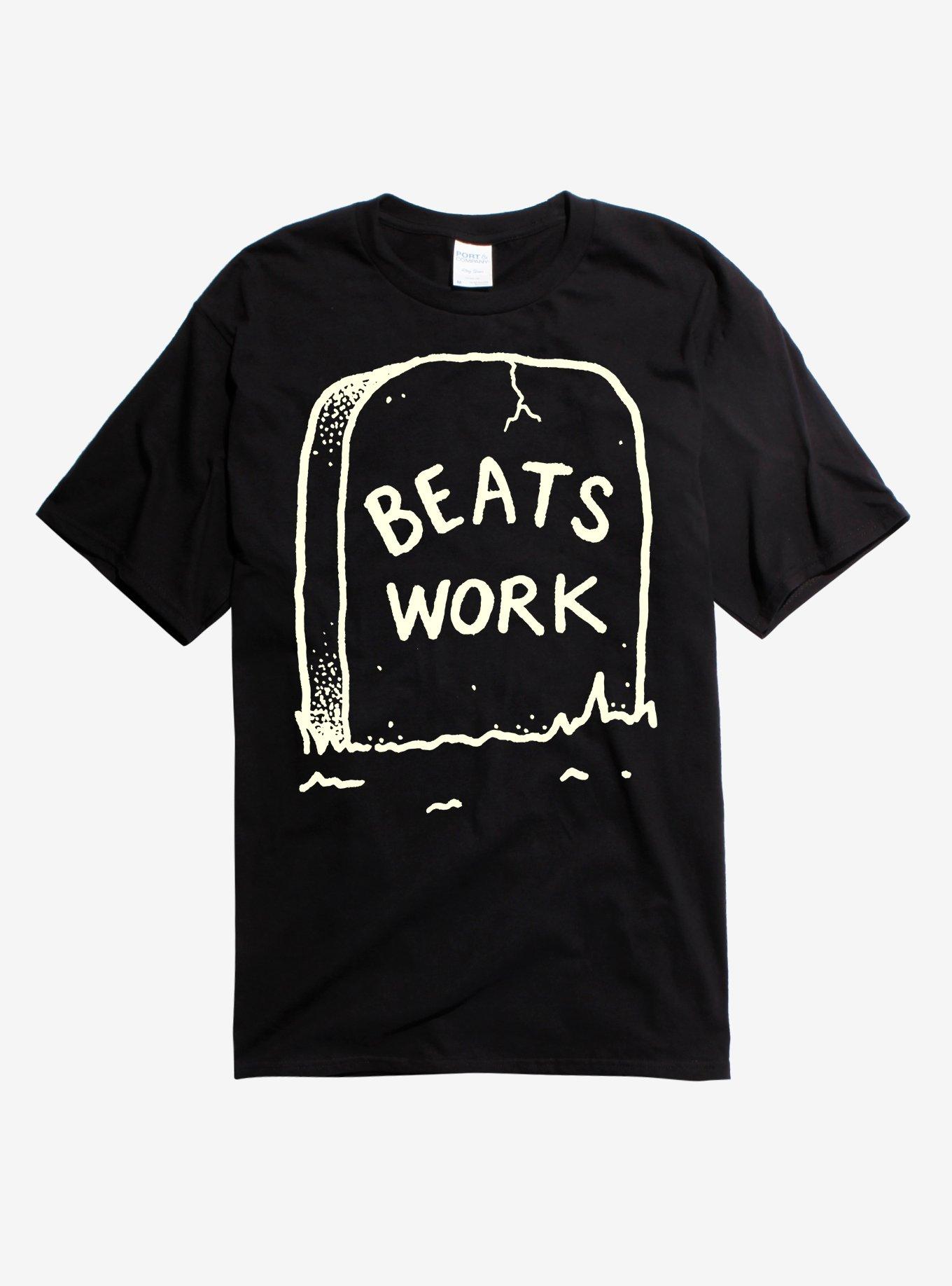 Beats Work Tombstone T-Shirt, BLACK, hi-res