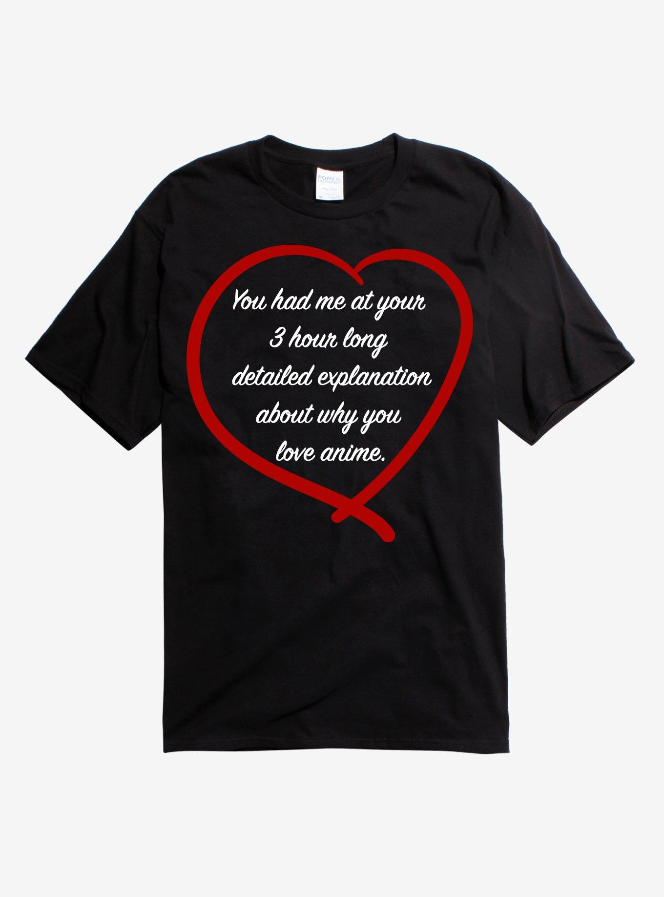 Anime Love T-Shirt, , hi-res