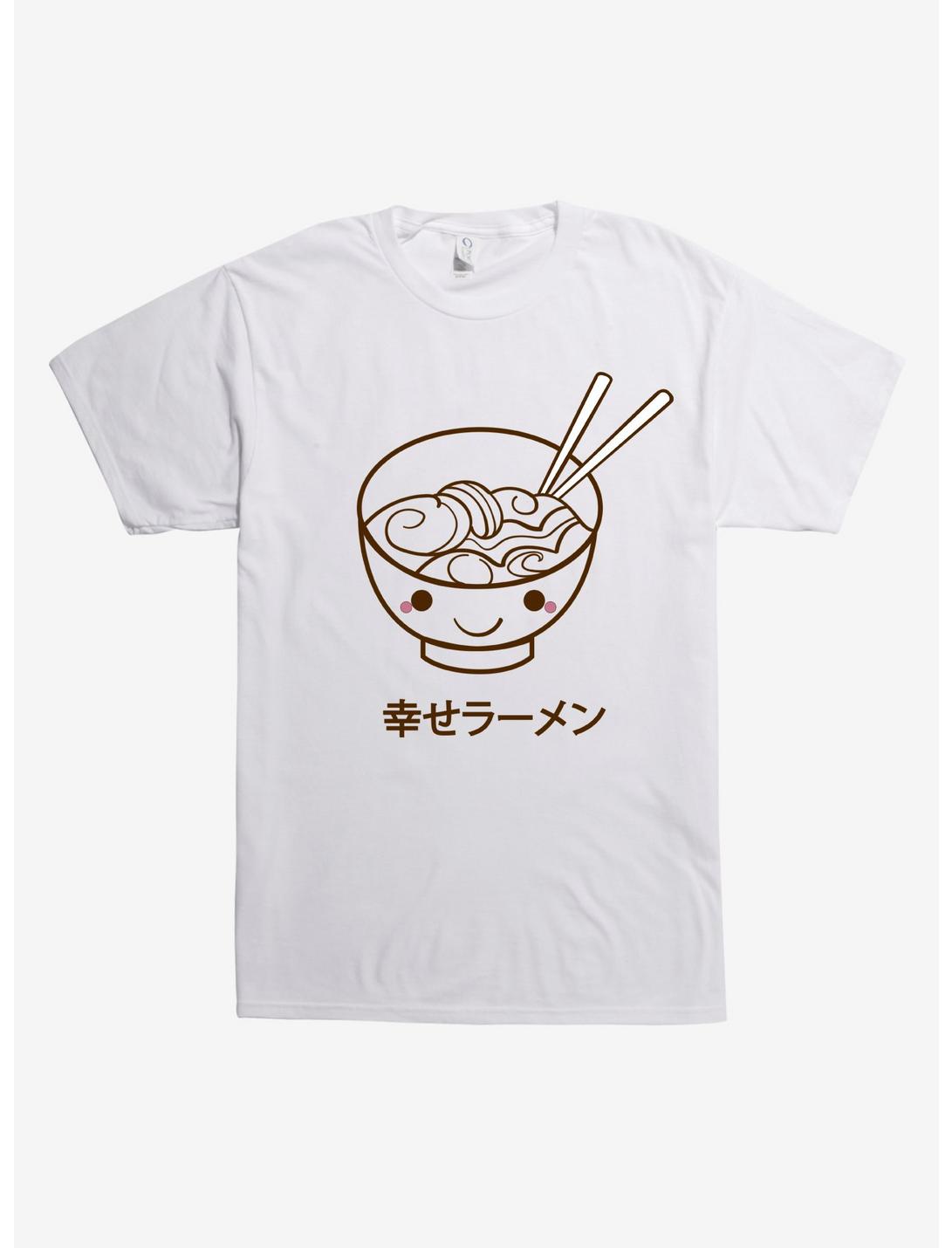 Noodle Bowl T-Shirt, WHITE, hi-res
