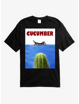 Cucumber Cat T-Shirt, , hi-res