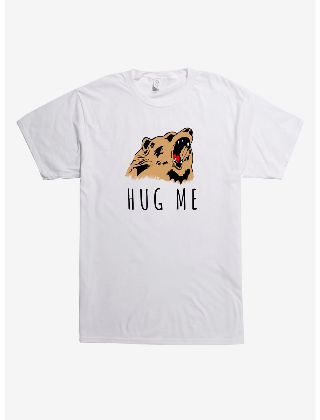 Hug Me Bear T-Shirt, WHITE, hi-res