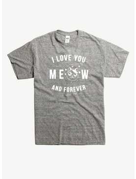I Love You Meow & Forever Cat T-Shirt, , hi-res