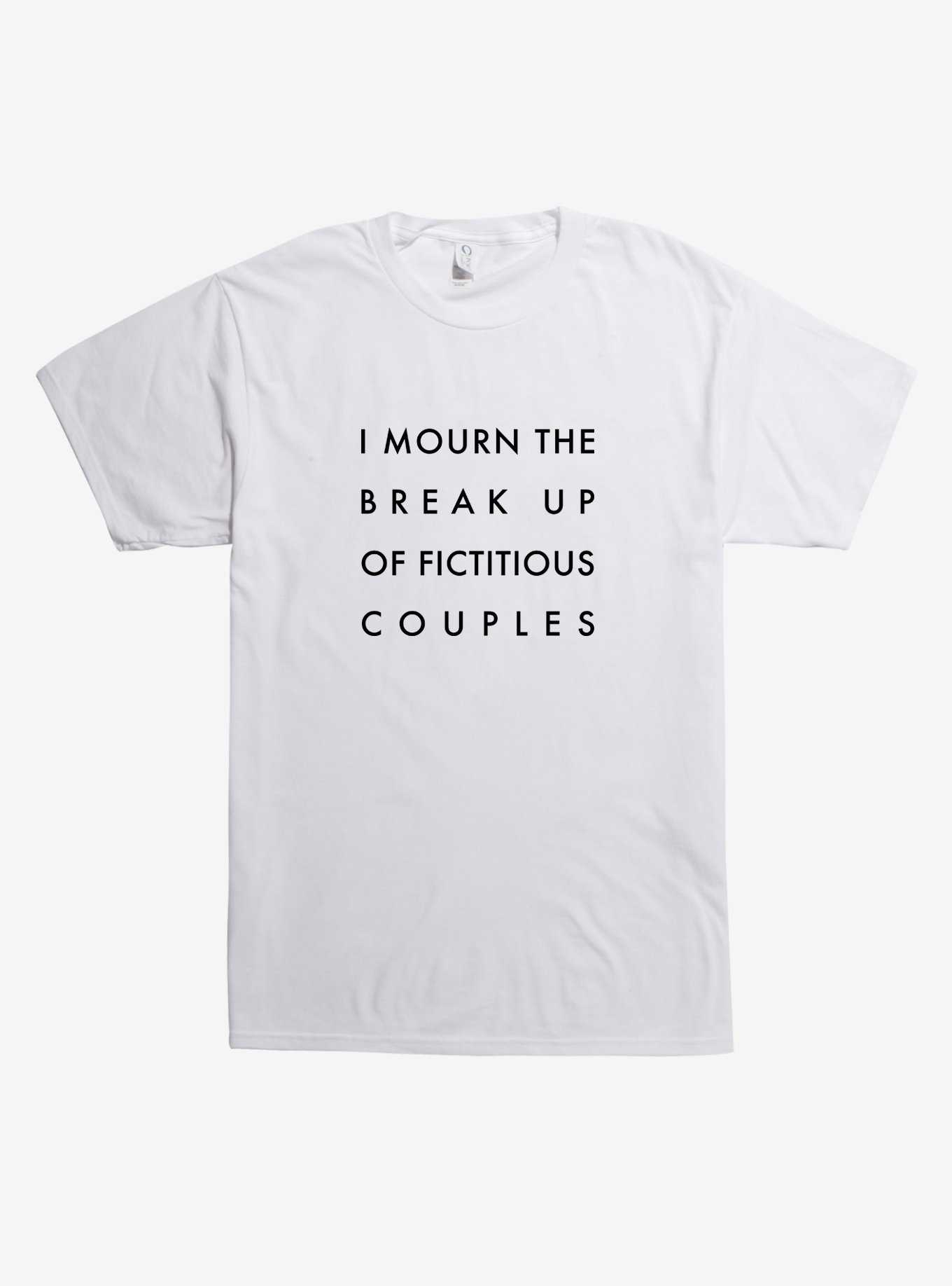 Fictitious Couples Break Up T-Shirt, , hi-res