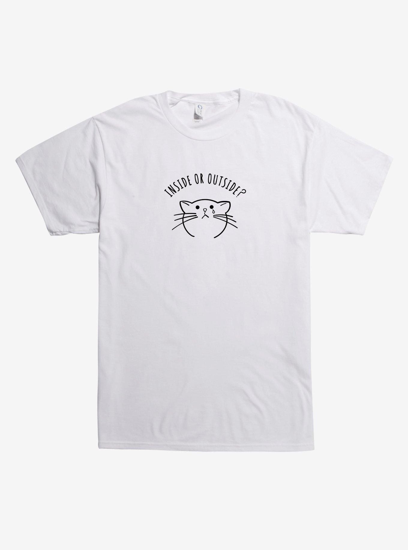 Inside Or Outside Cat T-Shirt