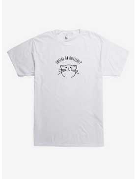 Inside Or Outside Cat T-Shirt, , hi-res