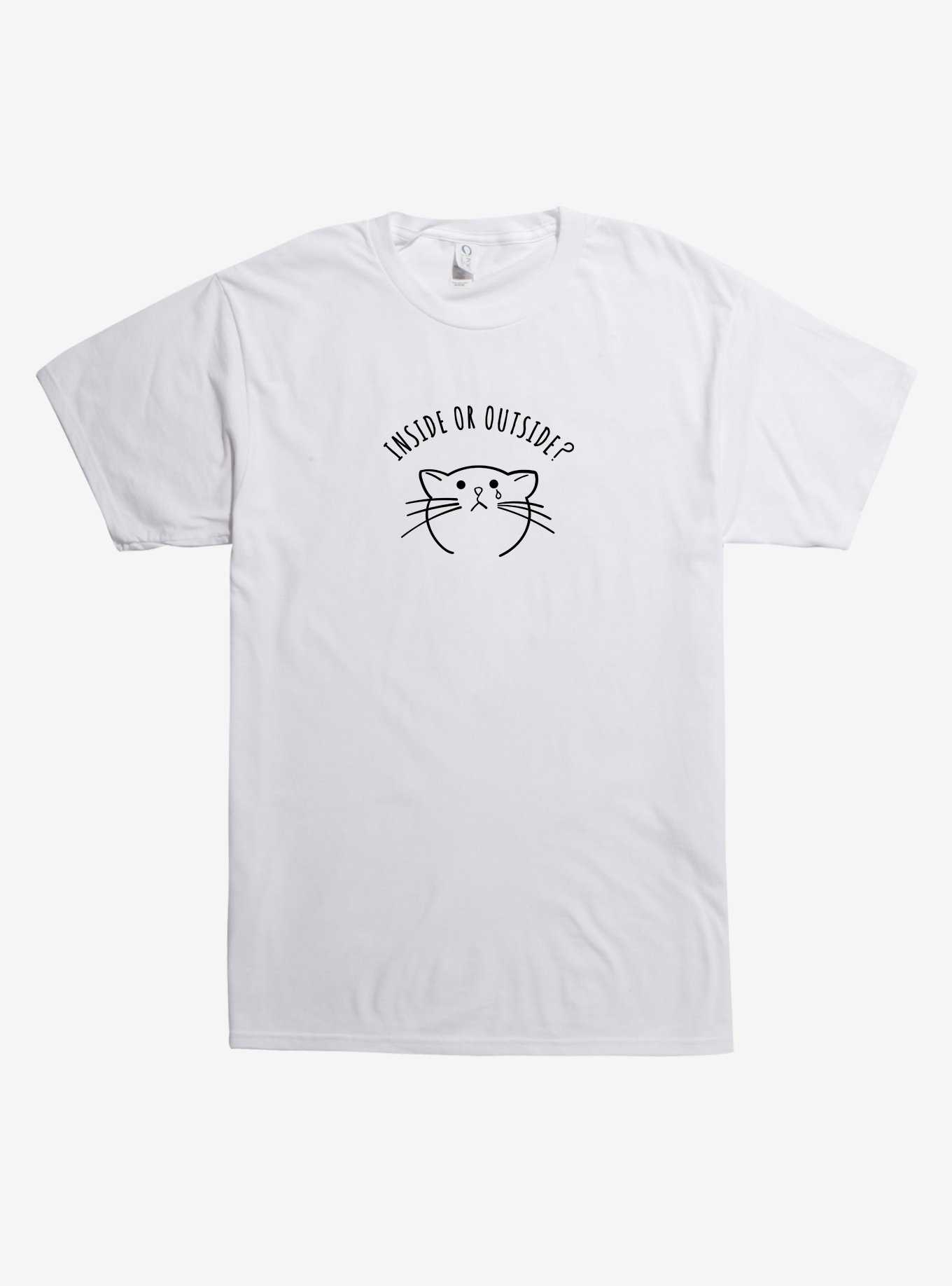 Inside Or Outside Cat T-Shirt, , hi-res