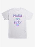 Please Go Away Smile Face T-Shirty, , hi-res