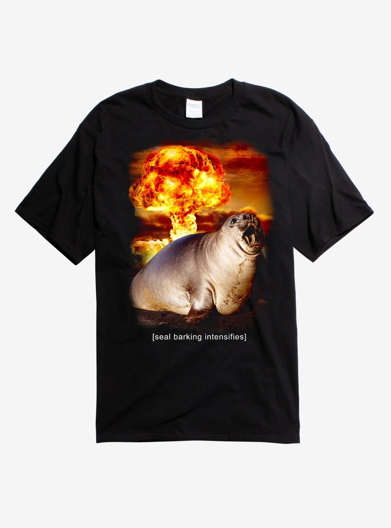 Barking Seal T-Shirt - BLACK | Hot Topic