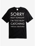 Sorry Not Tonight T-Shirt, BLACK, hi-res