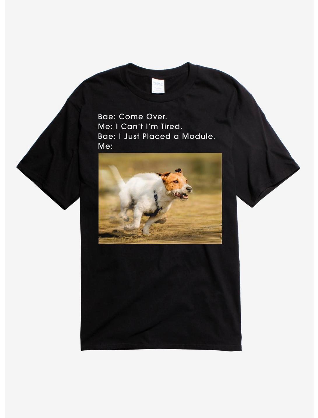 Come Over Dog Module T-Shirt, BLACK, hi-res