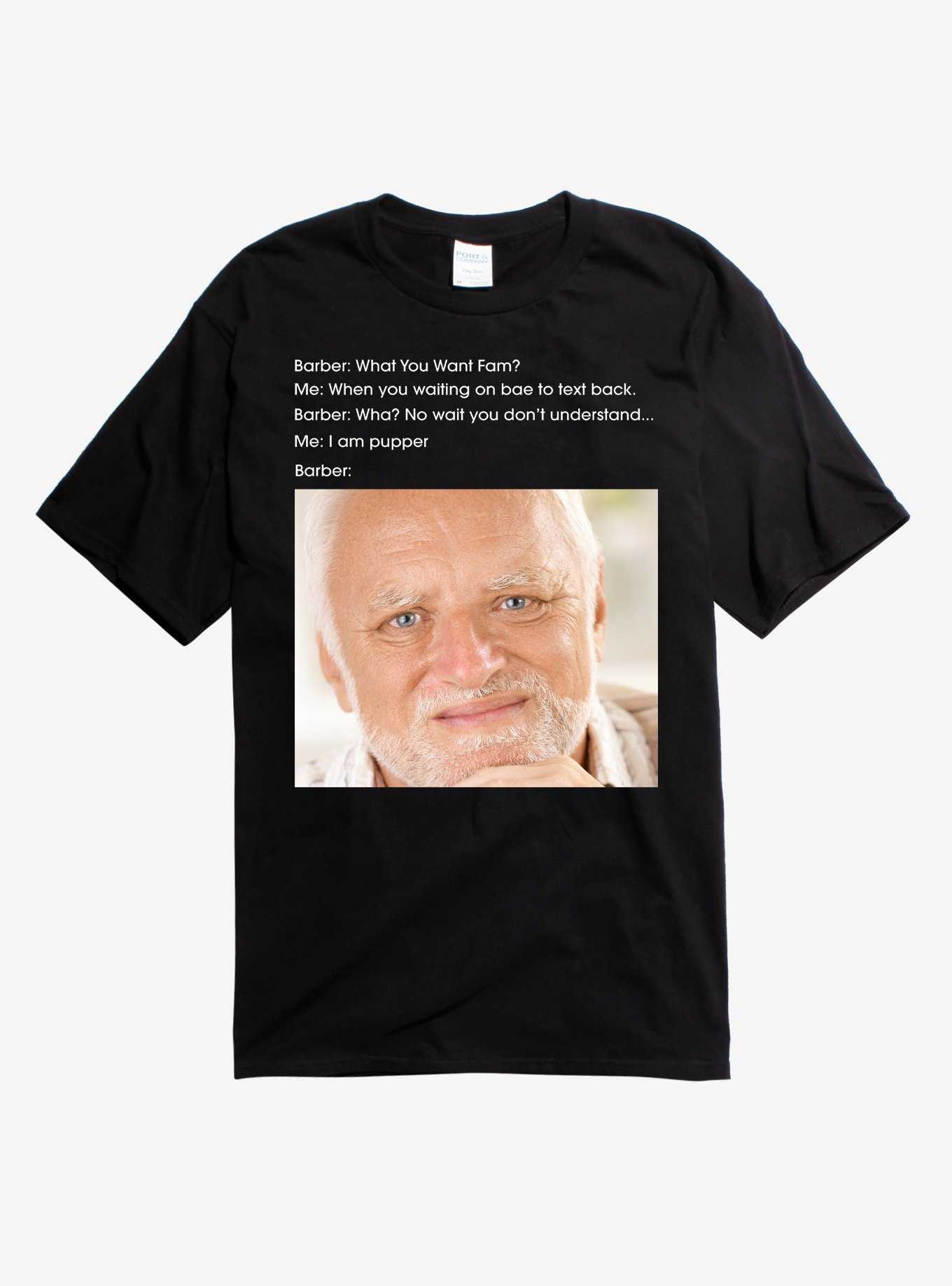 Hide the Pain Harold Meme T-Shirt, , hi-res