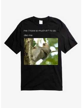 So Much To Do Sloth T-Shirt, , hi-res