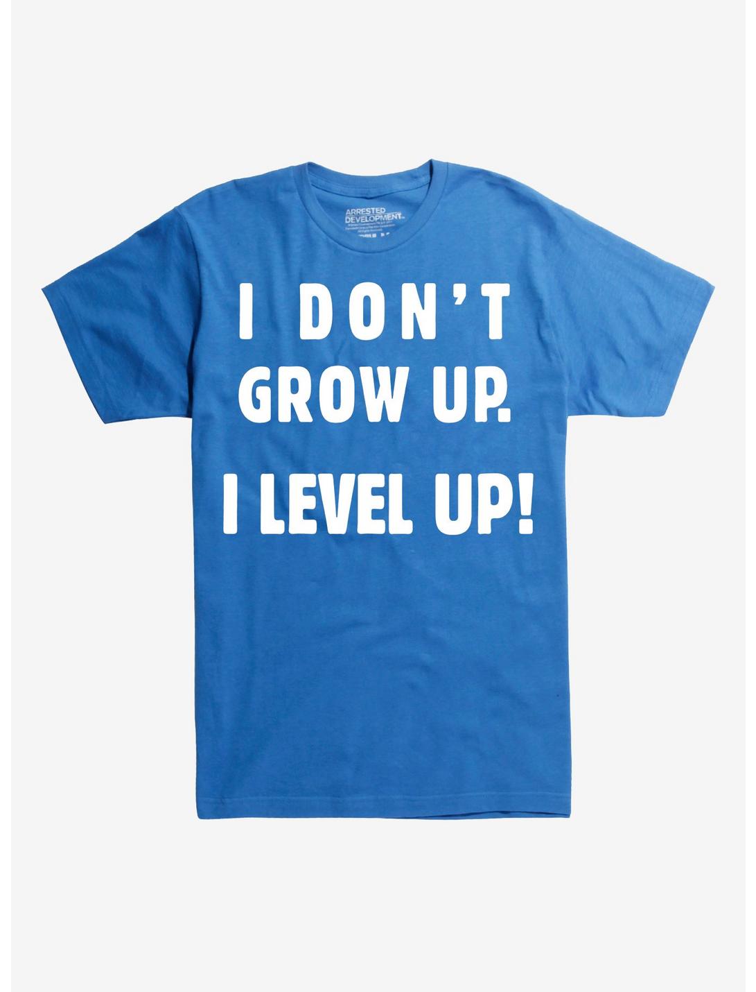 I Level Up T-Shirt, ROYAL BLUE, hi-res