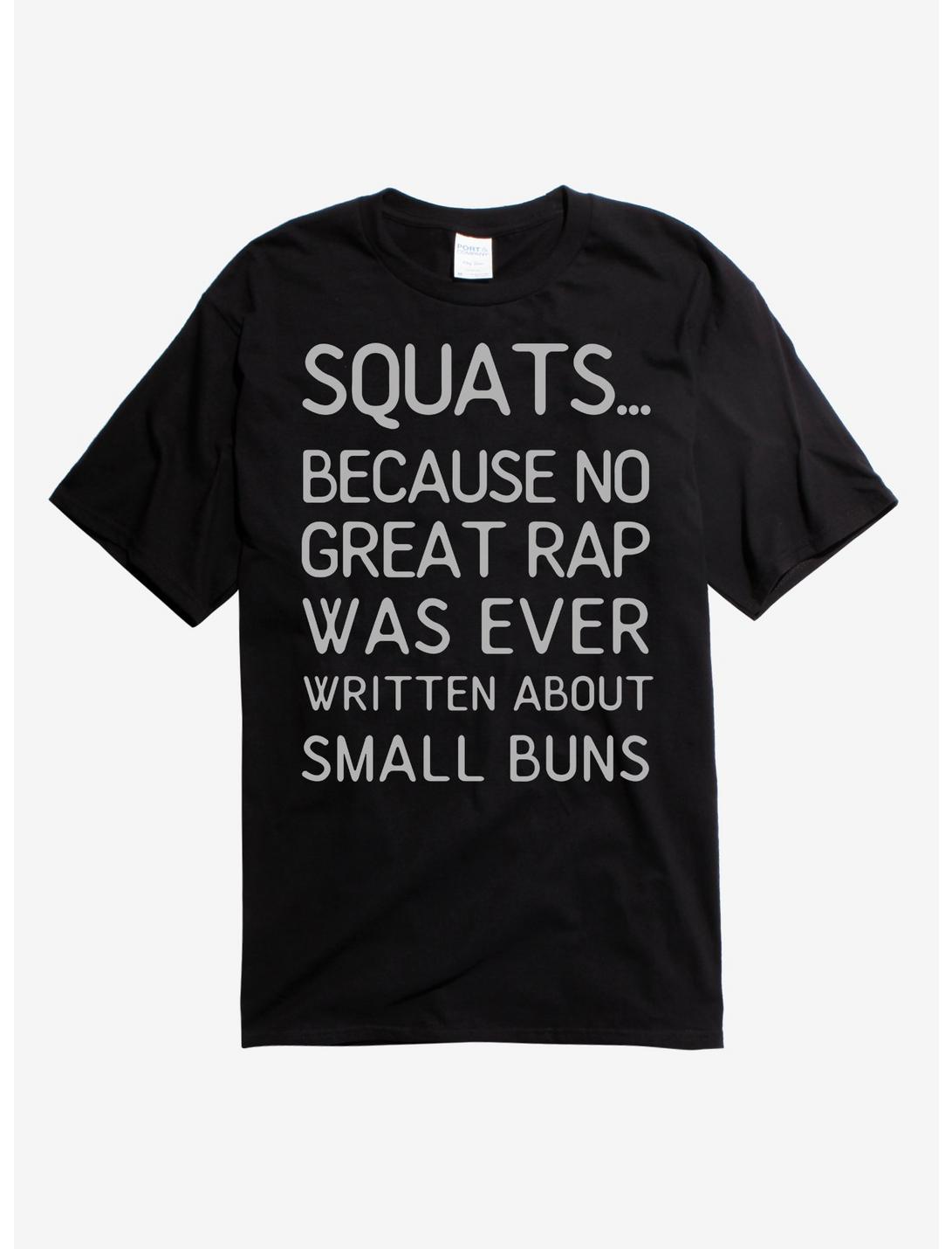 Squats Rap T-Shirt, BLACK, hi-res