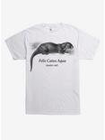 Felis Catus Aqua Water Cat T-Shirt, WHITE, hi-res