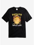Potato Spud Life T-Shirt, BLACK, hi-res