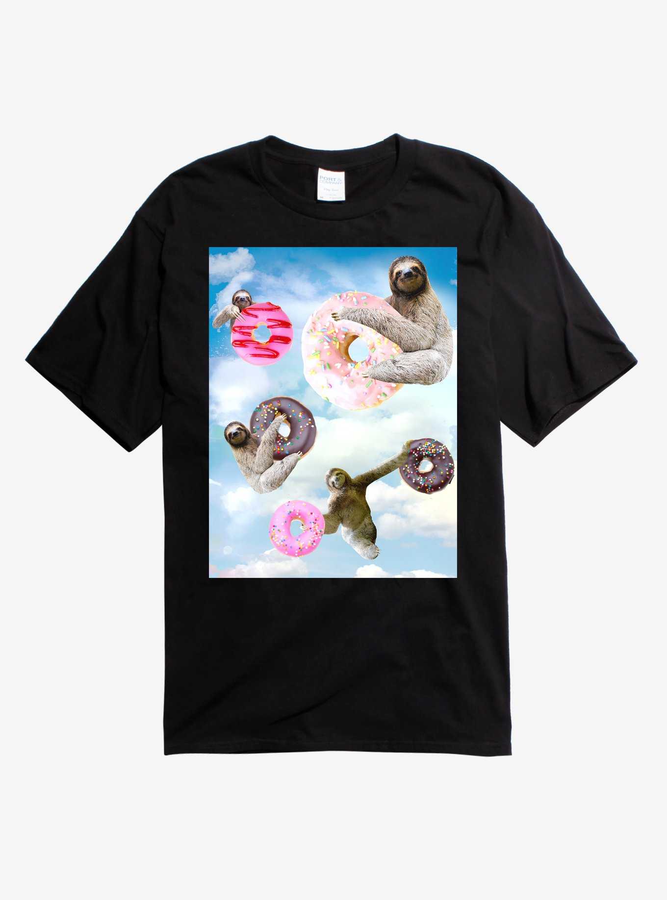 Sloth & Donuts T-Shirt, , hi-res