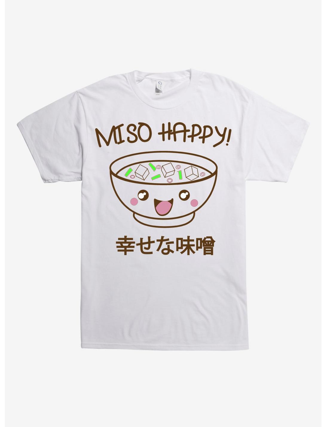Miso Happy Soup T-Shirt, WHITE, hi-res