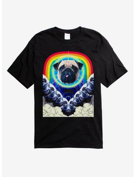 Rainbow Pug T-Shirt, , hi-res
