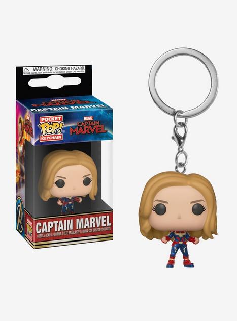 Funko Pocket Pop! Marvel Captain Marvel Vinyl Key Chain | BoxLunch