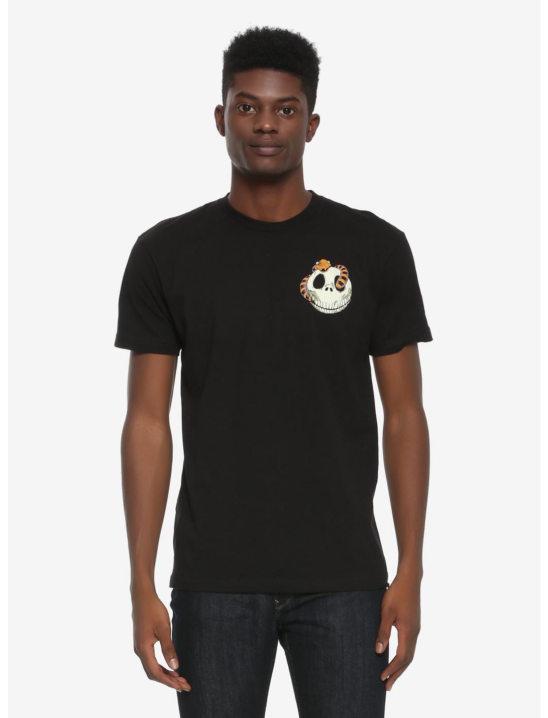 The Nightmare Before Christmas All Hail T-Shirt - BoxLunch Exclusive, BLACK, hi-res