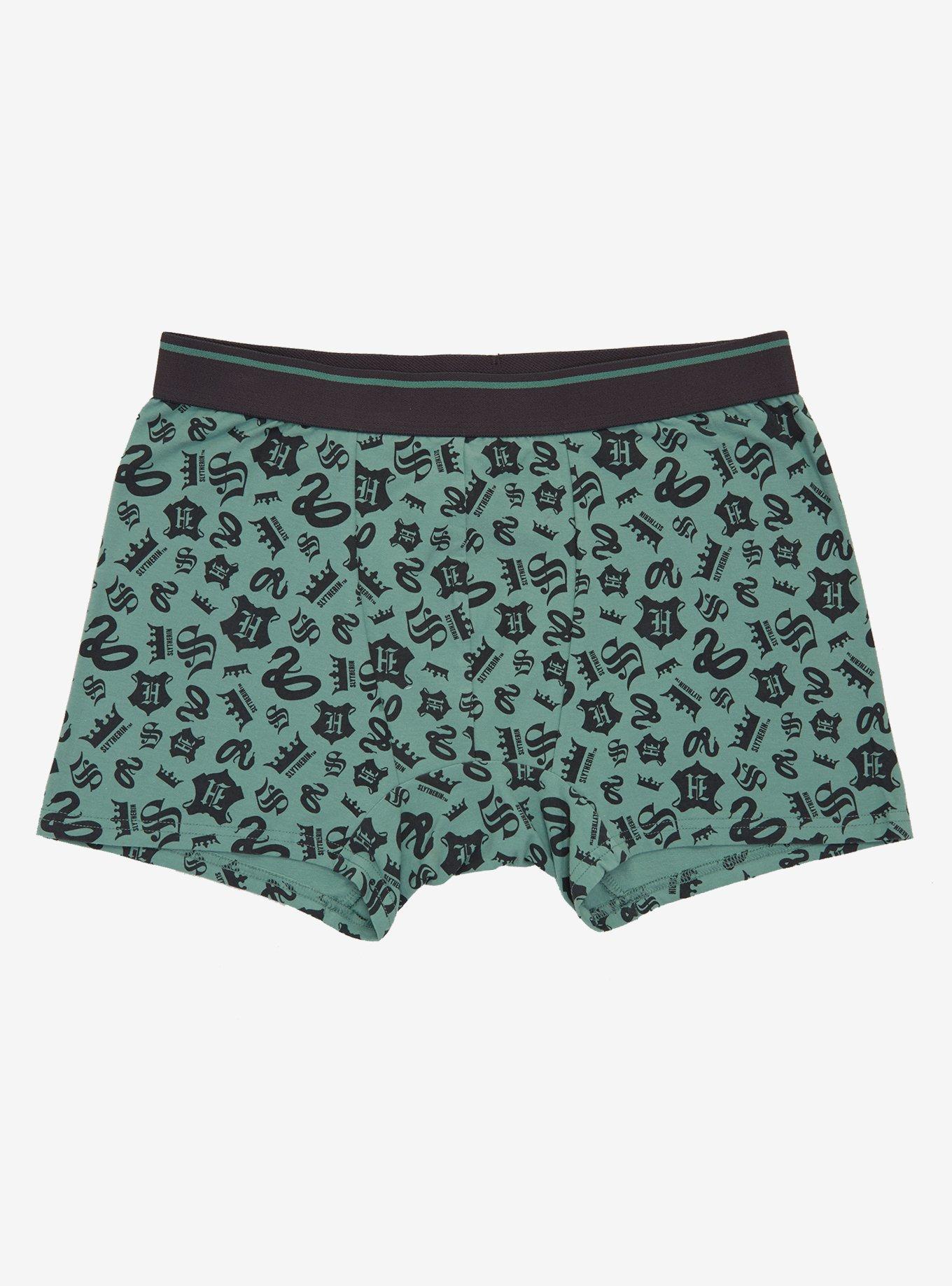 Harry Potter Slytherin Boxer Briefs | Hot Topic