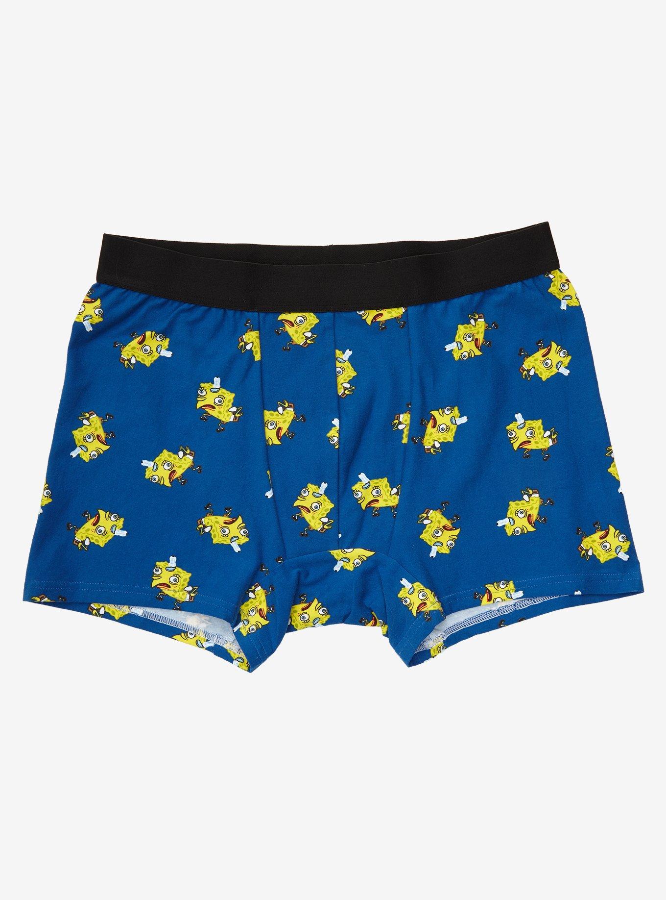 SpongeBob SquarePants Boxer Briefs - Yellow, Medium