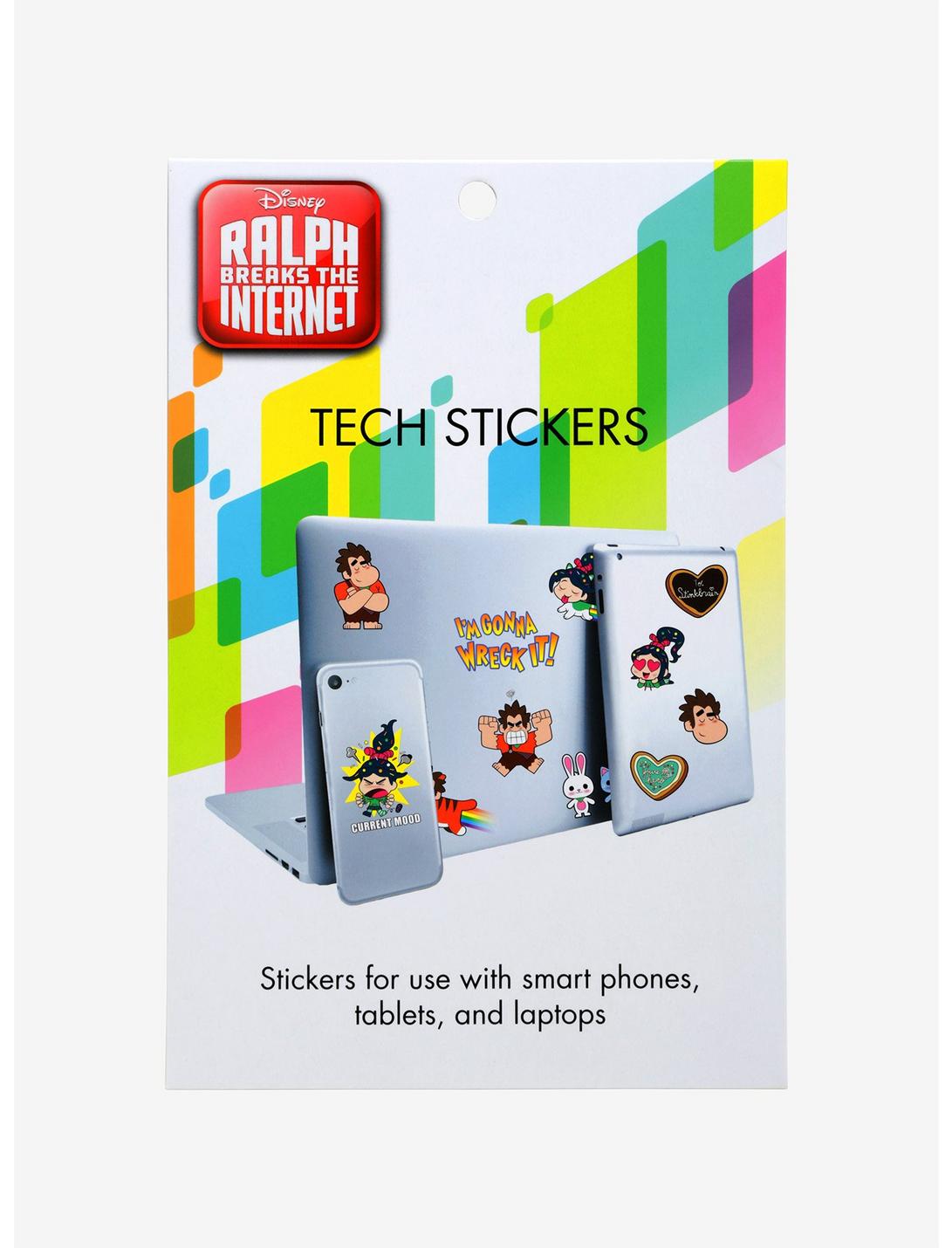 Disney Ralph Breaks The Internet Tech Stickers, , hi-res