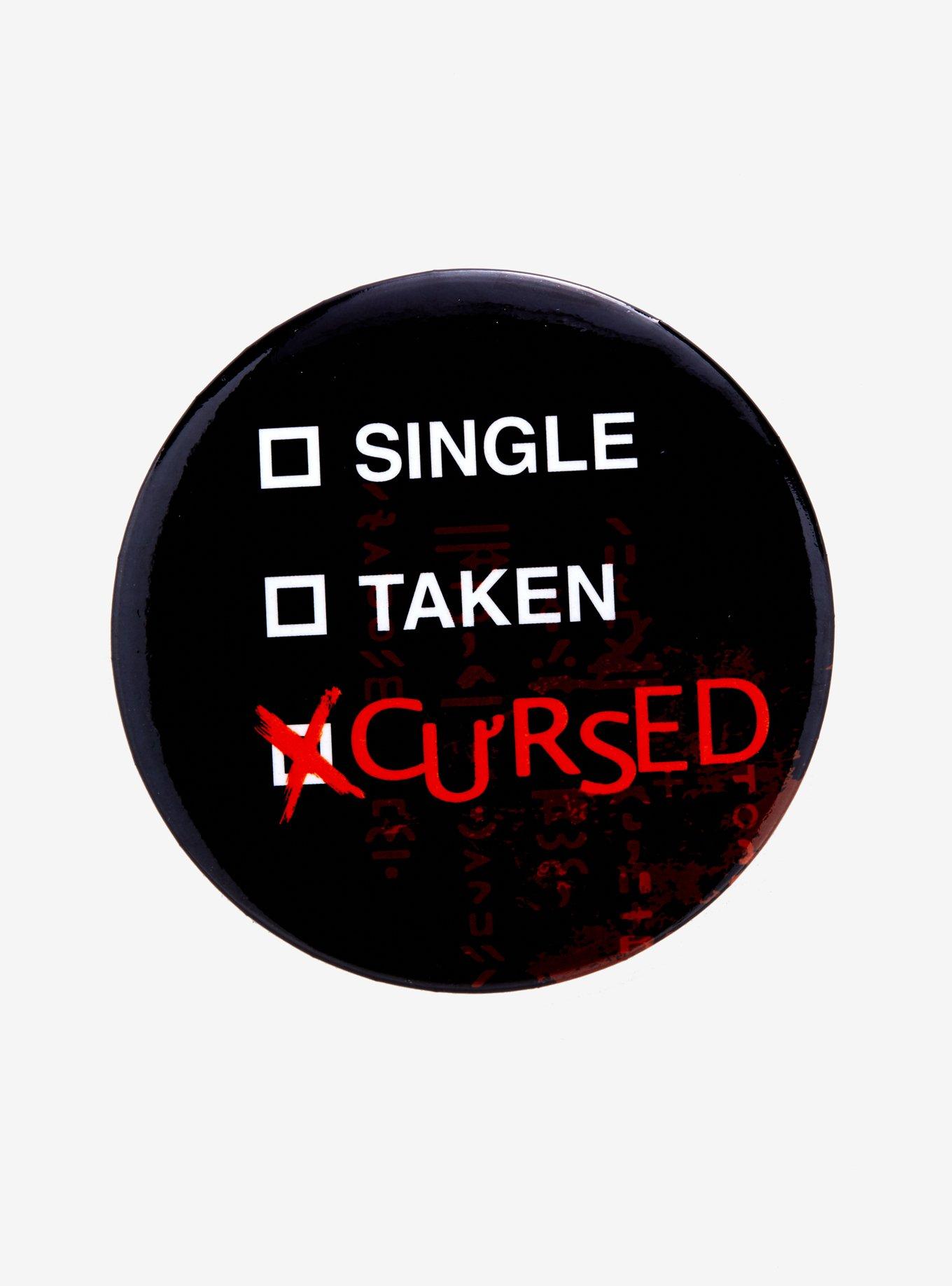 Cursed Relationship Status Button, , hi-res