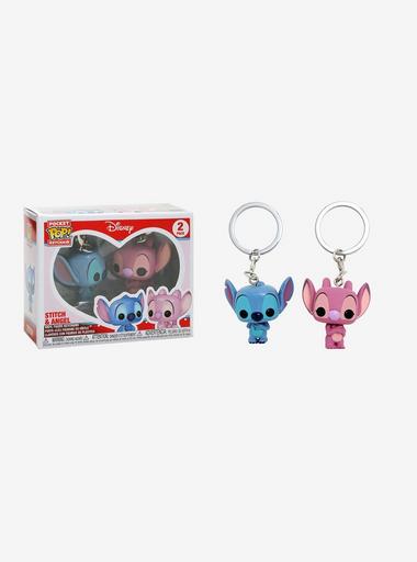 Stitch and store angel pop figures