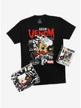 Funko Pop! Marvel Venom Vinyl Bobble-Head & T-Shirt - BoxLunch Exclusive, MULTI, hi-res